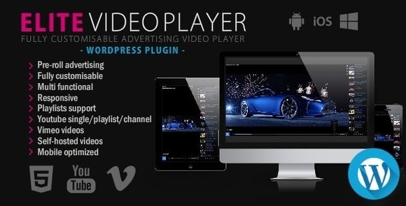 Elite Video Player v6.7.7 Nulled – WordPress Plugin Free
