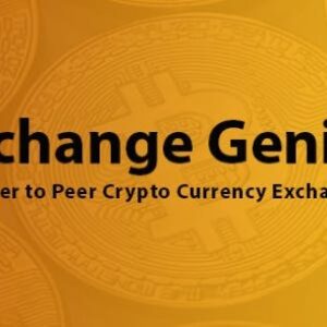 Exchange Genius (12 Apr 2022) Nulled – Advanced Peer to Peer Crypto Currency Exchange Platform Script