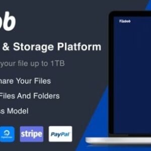 Filebob v1.4.0 Nulled – File Sharing And Storage Platform (SAAS) PHP Script