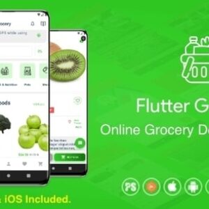 Flutter Multi Vendor Grocery v1.1 ( Convenience Store, Food, Vegetable, Fresh Fruit, eCommerce, Retail ) App Source