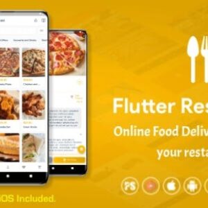 Flutter Restaurant v1.9 (Online Food Delivery System For iOS and Android)