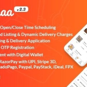 Foodomaa v2.3.1 Nulled – Multi-restaurant Food Ordering, Restaurant Management and Delivery Application