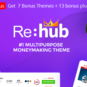 REHub v19.1 Nulled – Price Comparison, Business Community