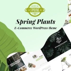 Spring Plants v3.7 Nulled – Gardening & Houseplants WordPress Theme
