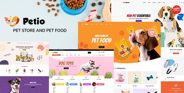 Petio v1.1.5 Nulled - Pet Store WooCommerce WordPress Theme