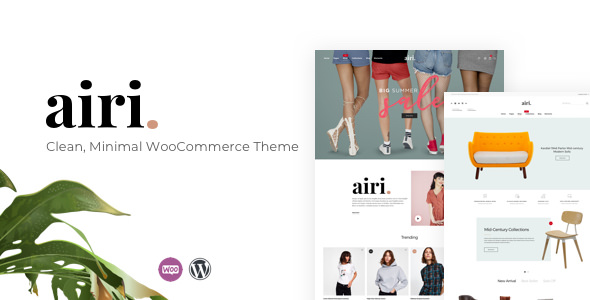 Airi v1.6.0 Nulled - Clean, Minimal WooCommerce Theme