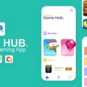 Game Hub v1.0 Nulled – All in One Game App Source Code