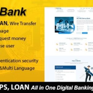 Genius Bank v2.0 Nulled – All in One Digital Banking System Script