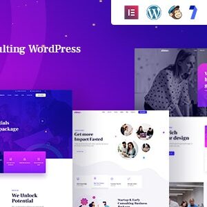 Zibber v1.2.1 Nulled – Consulting Business WordPress Theme + RTL