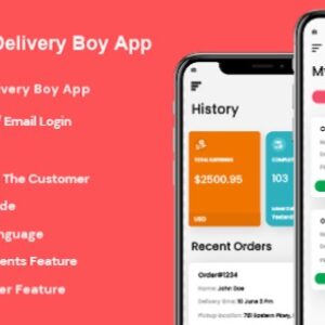 GoDelivery v1.0.1 Nulled – Delivery Software for Managing Your Local Deliveries – DeliveryBoy App Source