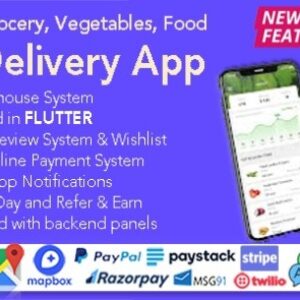 GoGrocer v1.6.11 Nulled – Grocery, Vegetable & Food Delivery App | 6 Apps with PHP Backend Source