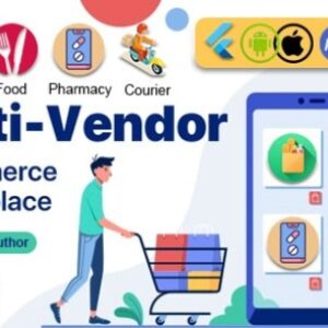 GoMarket v1.0 Nulled – Food, Grocery, Pharmacy & Courier Delivery App Multi-Vendor Marketplace Source