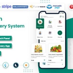 GroFresh v3.0 Nulled – (Grocery, Pharmacy, eCommerce, Store) App and Web with Laravel Admin Panel + Delivery App Source