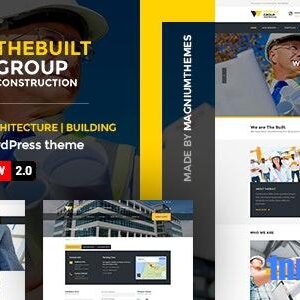 TheBuilt v2.6.2 Nulled – Construction and Architecture WordPress theme