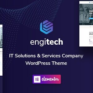 Engitech v1.7 Nulled – IT Solutions & Services WordPress Theme