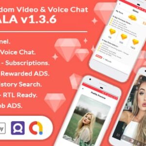 Holala v1.3.7 Nulled – Live Random Video – Voice Calls App Source Code
