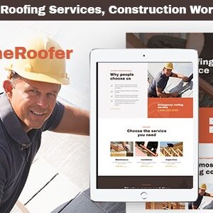 HomeRoofer v2.2 Nulled – Roofing Company Services & Construction WordPress Theme