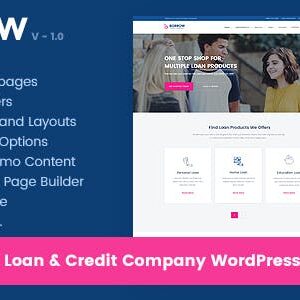 Borrow v1.6.5 Nulled – Loan Company Responsive WordPress Theme