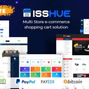 Isshue v4.0 Nulled – Multi Store eCommerce Shopping Cart Solution PHP Script
