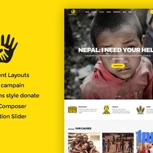 CharityHeart v1.10 Nulled – Charity, Crowdfunding, Nonprofit Theme