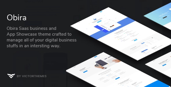 Obira v1.9.7 Nulled - SaaS Business & App Showcase WordPress Theme