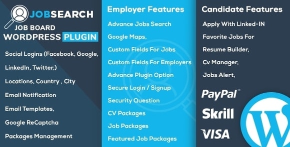 JobSearch v2.1.4 Nulled – WP Job Board WordPress Plugin Free