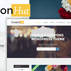 CouponHut v3.0.8 Nulled – Coupons and Deals WordPress Theme