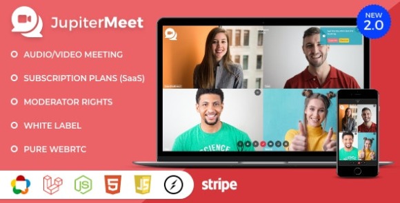 JupiterMeet v2.0.3 – Video Conference Nulled PHP Script