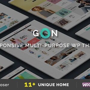 Gon v2.3.1 Nulled – Responsive Multi-Purpose Theme