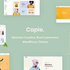 Capie v1.0.39 Nulled – Minimal Creative WooCommerce WordPress Theme