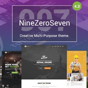 907 v5.3.3 Nulled – Responsive Multi-Purpose Theme