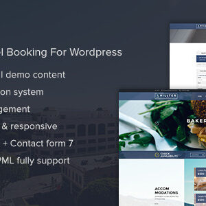 Hillter v3.0.7 Nulled – Responsive Hotel Booking for WordPress