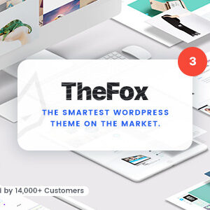 TheFox v3.9.59 Nulled – Responsive Multi-Purpose WordPress Theme