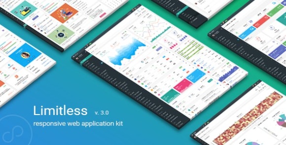 Limitless v2.3 Nulled – Responsive Web Application Kit Free