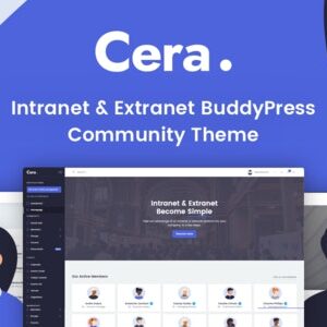 Cera v1.2.1 Nulled – Intranet & Community Theme
