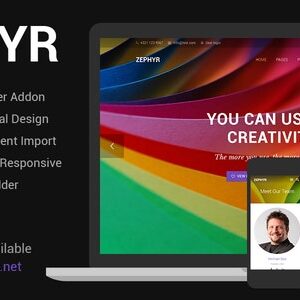 Zephyr v8.17.3 Nulled – Material Design Theme