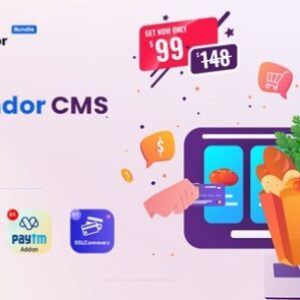 Manyvendor v1.0 Nulled – eCommerce & Multi-vendor CMS Bundle Script