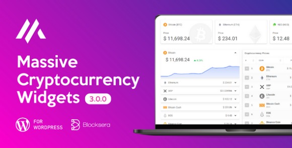 Massive Cryptocurrency Widgets v3.2.4 Nulled – Crypto Plugin for WordPress