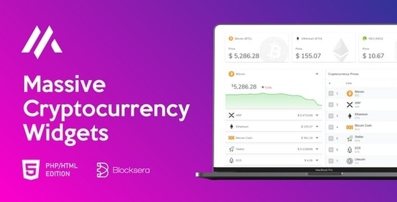 Massive Cryptocurrency Widgets v1.3.1 Nulled – PHP/HTML Edition Free