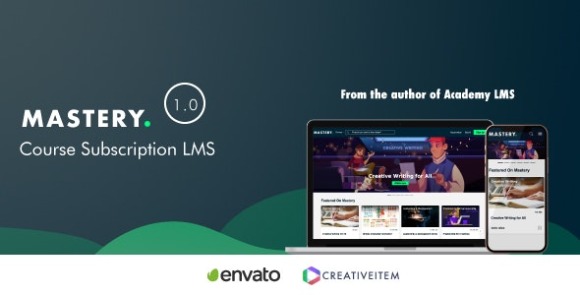 Mastery LMS v1.0 Nulled – Course Subscription System PHP Script