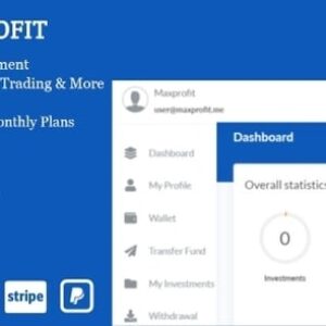 Max Profit v5.0 Nulled – Online Multipurpose Investment Platform Script