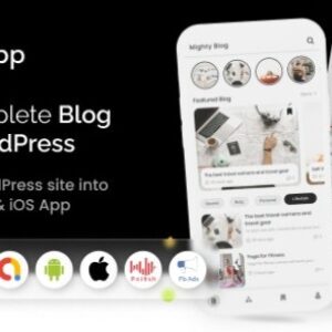 MightyBlogger v1.0 Nulled – Flutter Multi-purpose Blogger App with WordPress Source