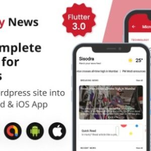 MightyNews v3.1.0 Nulled – Flutter News App with WordPress Backend Source