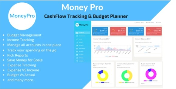 Money Pro v1.2.6 Nulled – Cashflow and Budgeting Manager PHP Script