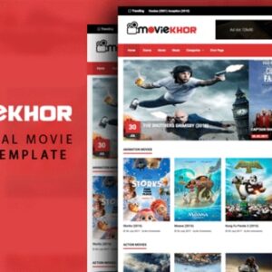 MovieKhor (Premium) Nulled – Professional Movie Blogger Template