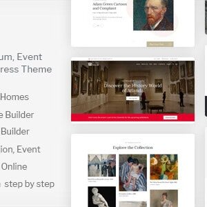 Muzze v1.6.4 Nulled – Museum Art Gallery Exhibition WordPress Theme