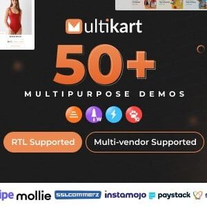 Multikart v1.0 Nulled – Single or Multivendor eCommerce with React Next JS & Laravel REST API