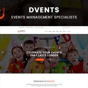 Dvents v1.2.8 Nulled – Events Management Companies and Agencies WordPress Theme