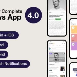 News Hour v4.0.2 Nulled – Flutter News App with Admin Panel Source Code
