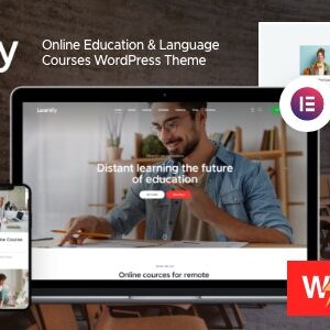 Learnify v1.10.0 Nulled – Online Education Courses WordPress Theme